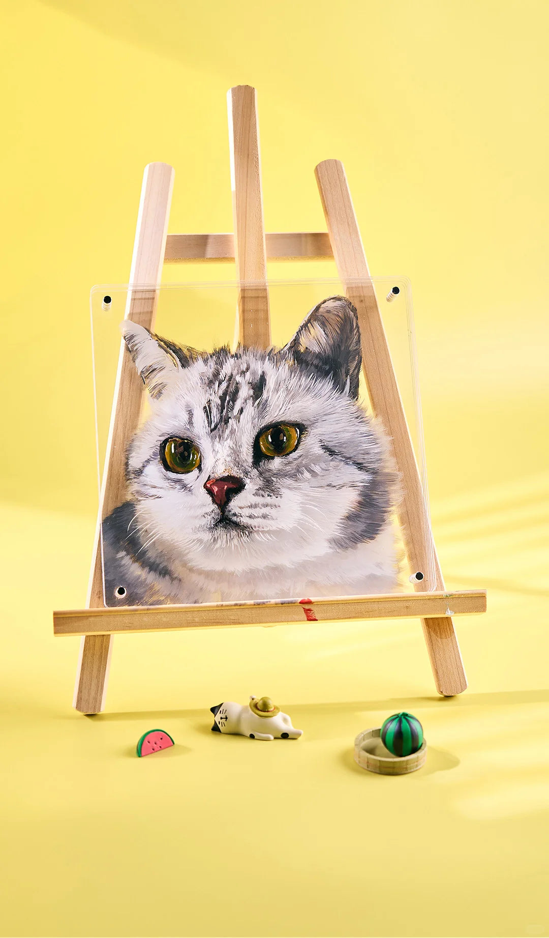 Dimension Series: Multi-Layered 3D Acrylic Pet Portrait - Premium Modern Gift Edition