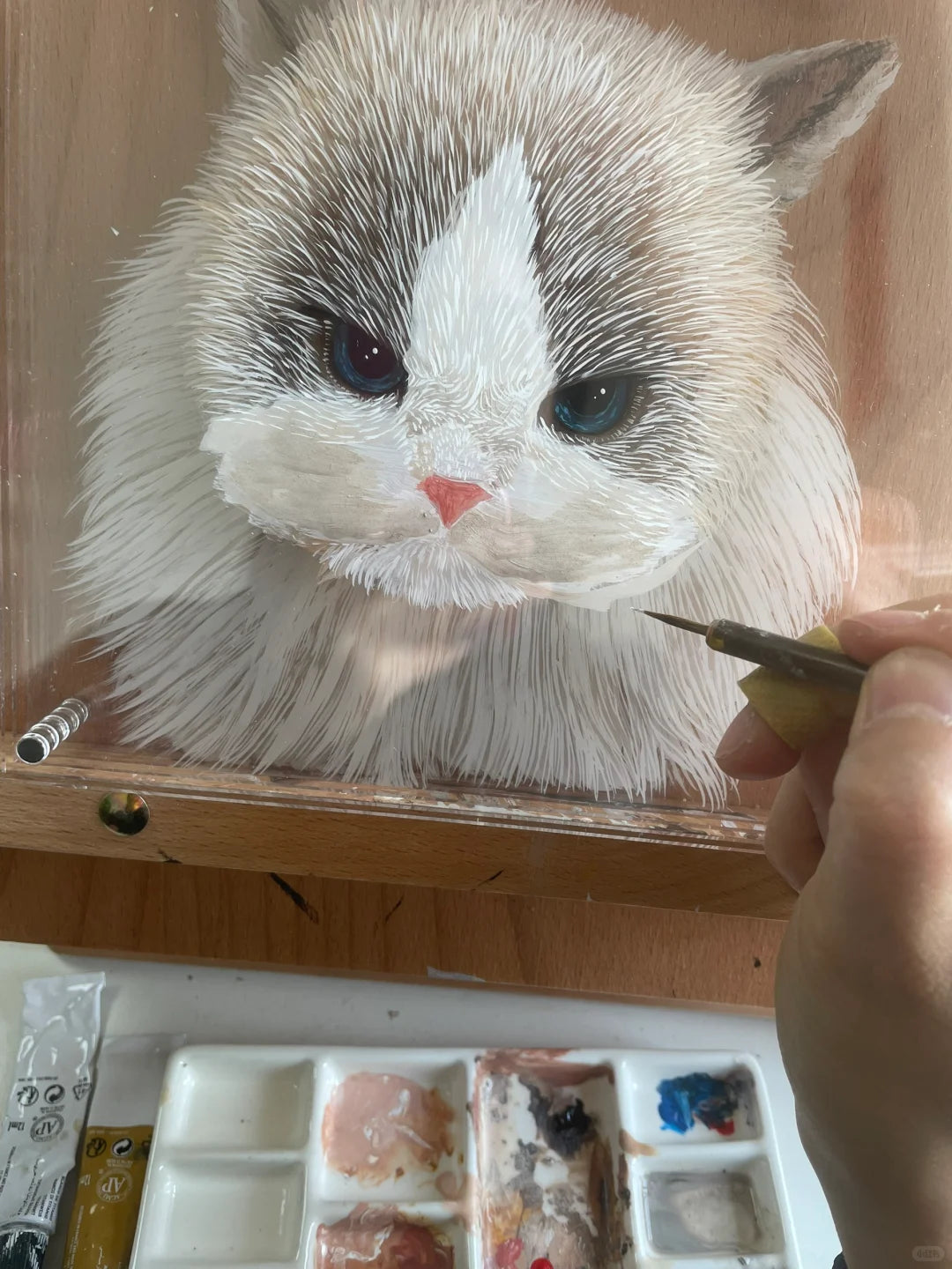 Dimension Series: Multi-Layered 3D Acrylic Pet Portrait - Premium Modern Gift Edition