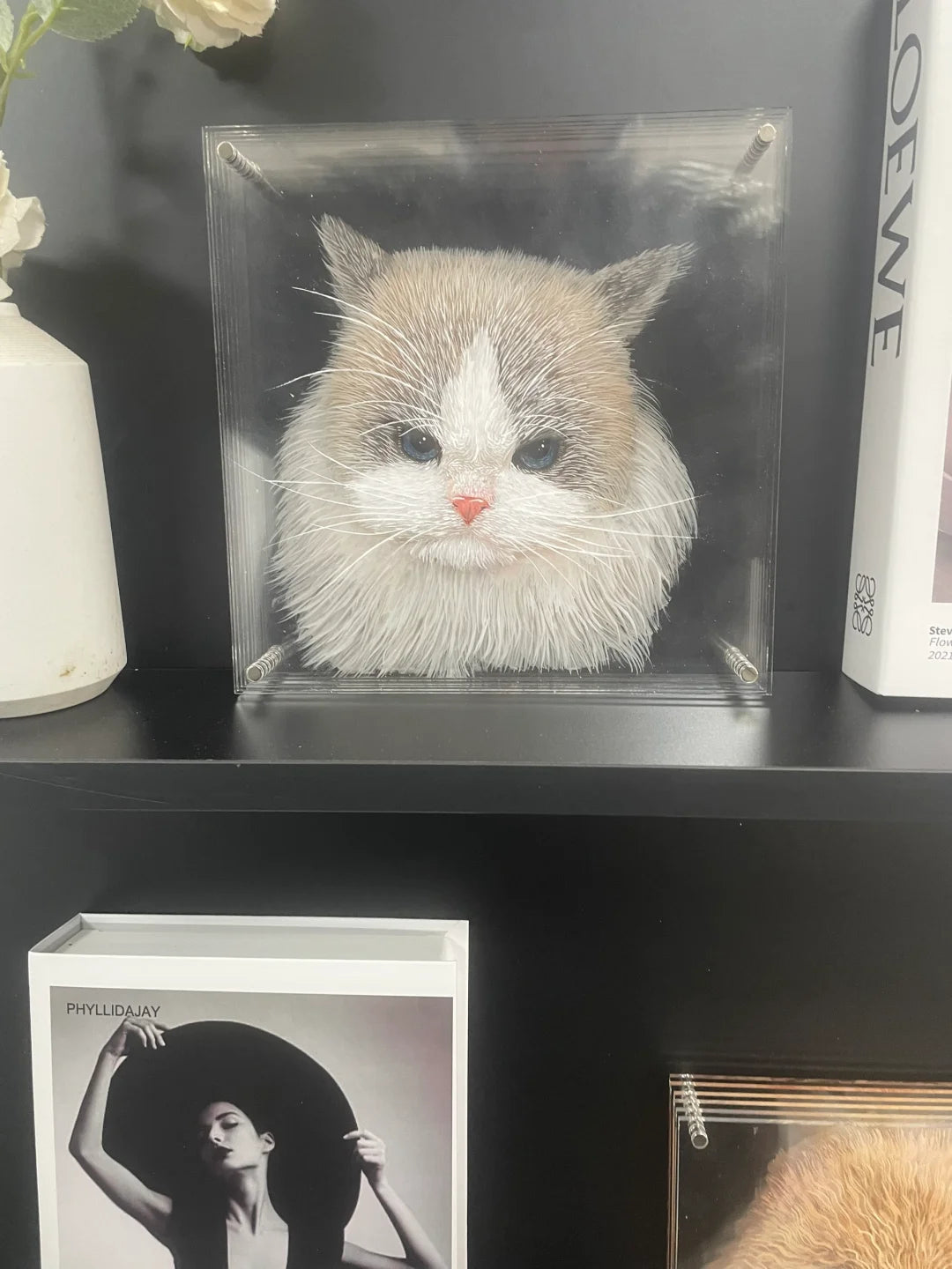 Dimension Series: Multi-Layered 3D Acrylic Pet Portrait - Premium Modern Gift Edition