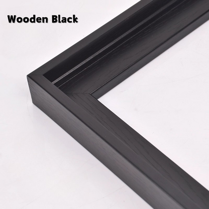 Minimalist Wooden Oil Painting Frame