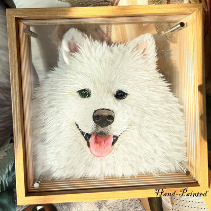 Dimension Series: Multi-Layered 3D Acrylic Pet Portrait - Premium Modern Gift Edition
