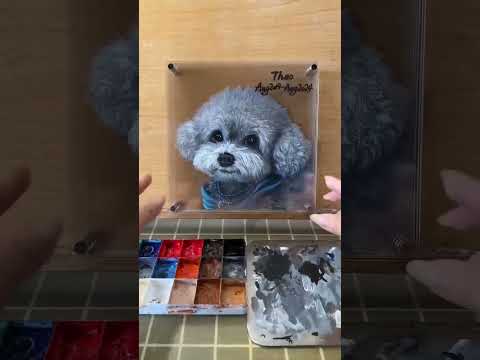 Dimension Series: Multi-Layered 3D Acrylic Pet Portrait - Premium Modern Gift Edition